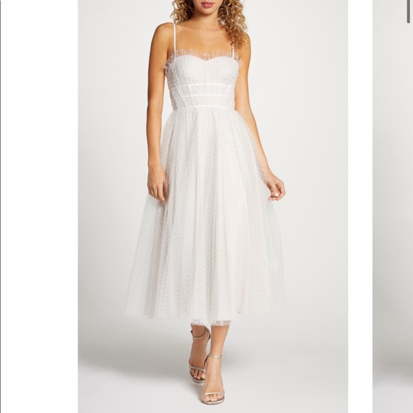 Watters Dresses & Skirts - Watters Veronica Swiss Dot  Wedding Dress
